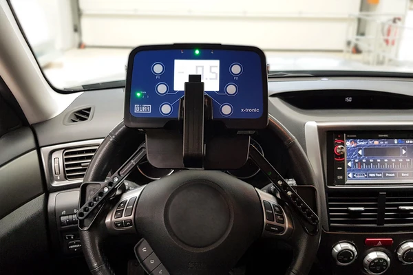 Electronics testing passenger cars