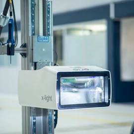 x-light x-light: The flexible and modular headlamp measuring and setting system in the End-of-Line.