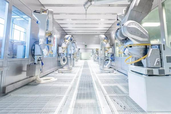 Ready to go: Dürr’s latest robot generation will soon be painting electric SUVs in China.