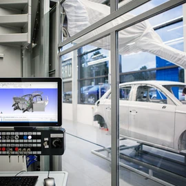 DXQ3D.onsite DXQ3D.onsite is a universal toolbox for Dürr EcoRP and EcoRS application robots to help operators with the configuration of process parameters as well as the programming of robot paths.