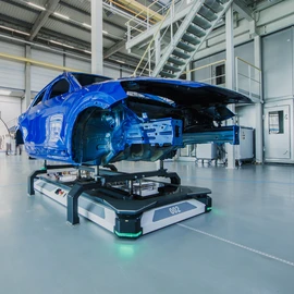 EcoProFleet EcoProFleet - Automatycznie Prowadzony Pojazd dla Lakierni
